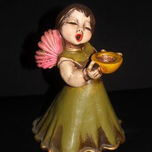 Vintage Thun Angel Figurine Candleholder | Bolzano Italy